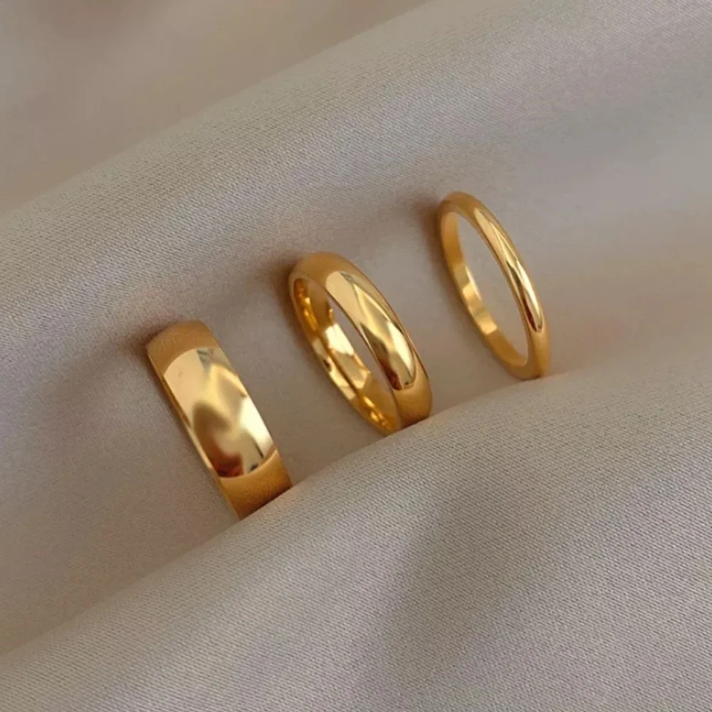 NEW 18K GOLD KNUCKLE ENGAGEMENT UNISEX RING, CUTE RING, SHINY RING. - Picture 2 of 5